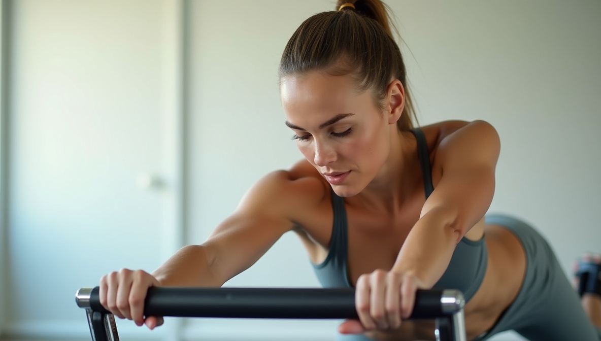 Pilates øvelse